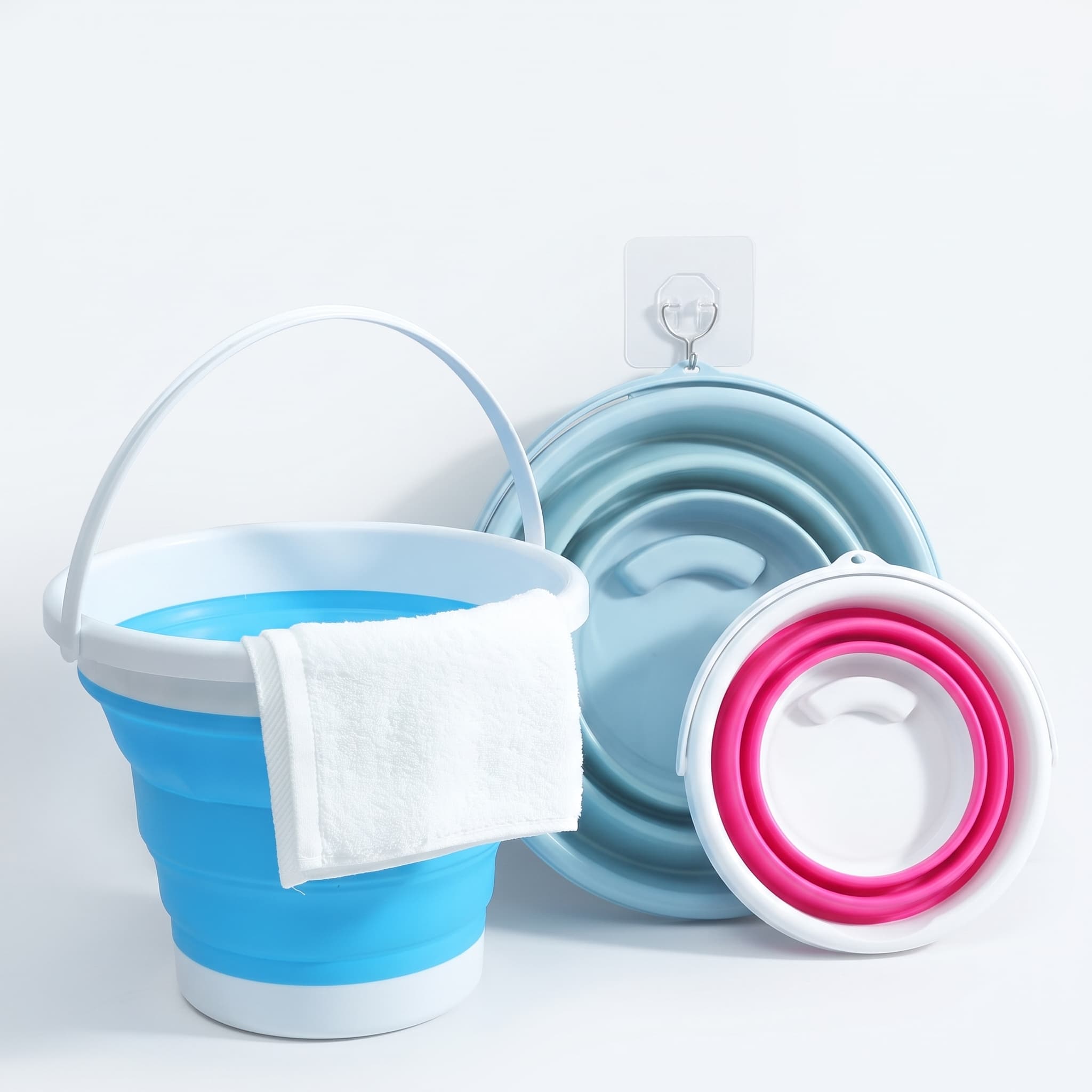 Silicone Collapsible Bucket